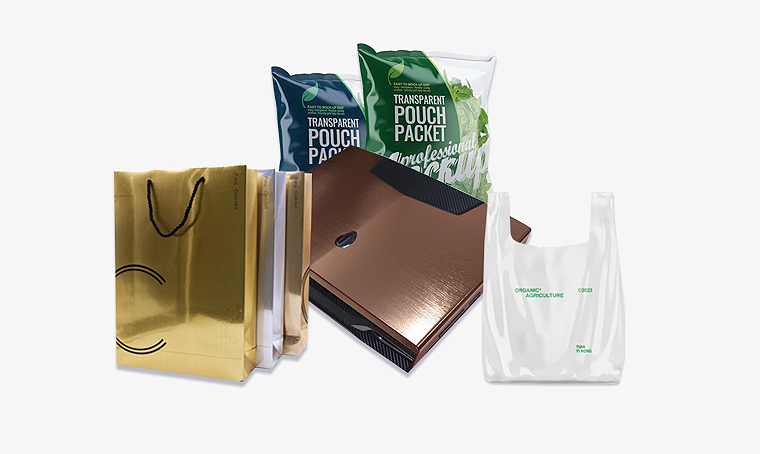 Special thermal films – metalized, holographic, ECO films for luxury packaging and hardcover books